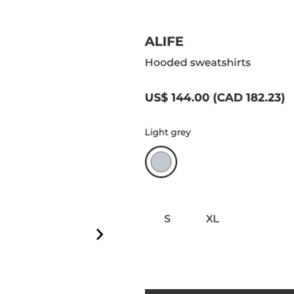 Alife grey hoodie- MOVING SALE - Picture 5 of 5